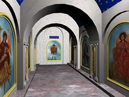 Arch Corridor Interior 3d model Arch Corridor Interior 3d model