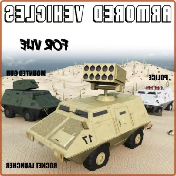 Military Armored Apc Tank 3d model Military Armored Apc Tank 3d model