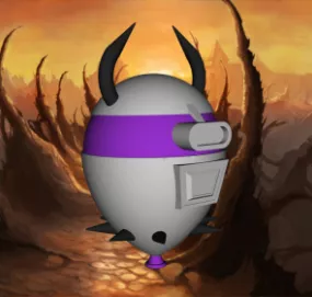 Hunter Armored Robot Character 3d model