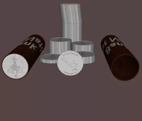 Casino Game Coin 3d model Casino Game Coin 3d model