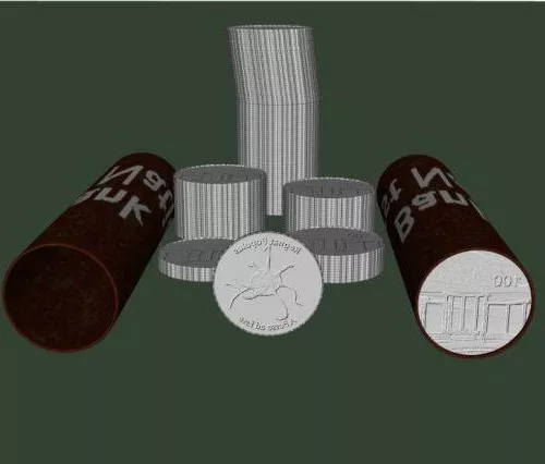 Poker Coin 3d model Poker Coin 3d model