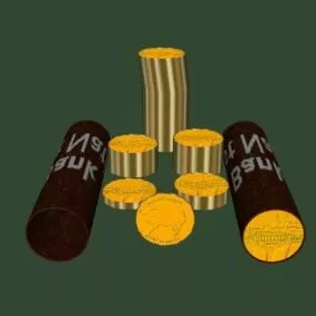 Casino Arroregnatgoldenbull 3d model