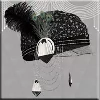 Decor Headdress With Earrings Jewelry 3d model