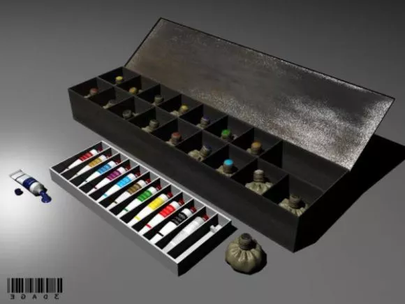 Artists Drawing Tool 3d model Artists Drawing Tool 3d model
