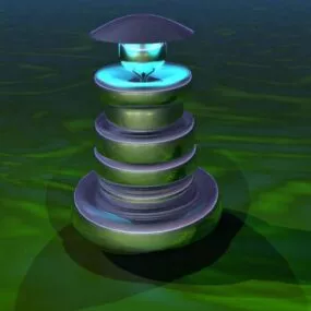 Metal Lamp 3d model