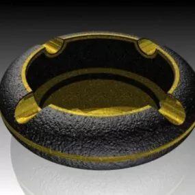 Ceramic Ashtray 3d model