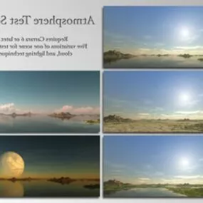Atmosphere Sky Dome 3d model