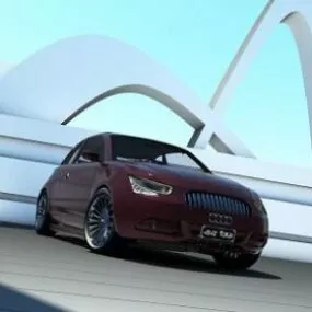 Sedan Audi Car 3d model