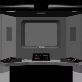 Control Multimedia Room 3d model