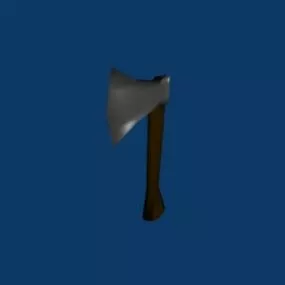 Medieval Axe Tool 3d model
