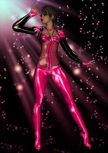 Anime Girl Japanese Comic 3d model