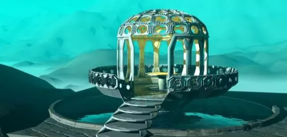 Dome Structure Building 3d model Dome Structure Building 3d model