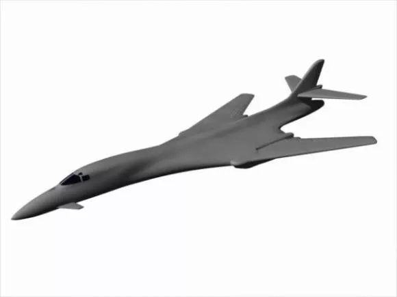 B1b Lancer Aircraft 3d model B1b Lancer Aircraft 3d model