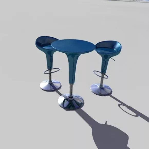 Captain Chair Star Trek Furniture 3d model