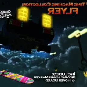 Flyer Equipment Gaming Concept 3d model