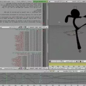 Bvh Rigged Character 3d model