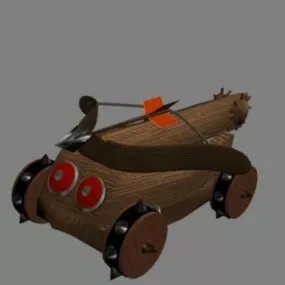 Ballista Ancient Missile Weapon 3d model