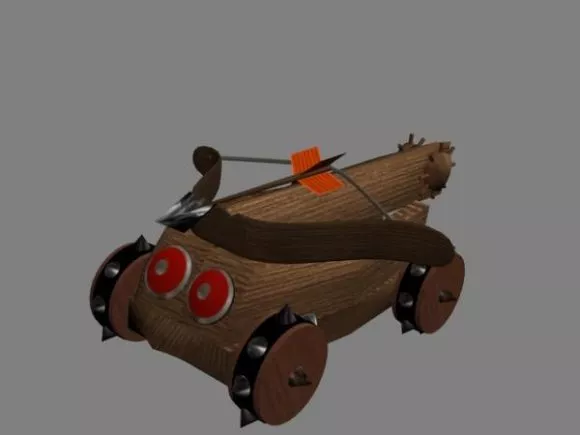 Weapon Box Stack 3d model
