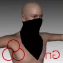 Stick Figure Animated Rigged 3d model