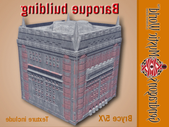 Complex Building Skyscraper 3d model