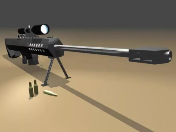 Soldier Hand With Gun Sig Sauer 3d model