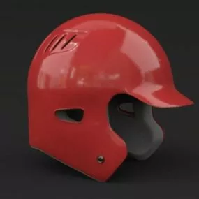 Baseball Sport Helmet 3d model