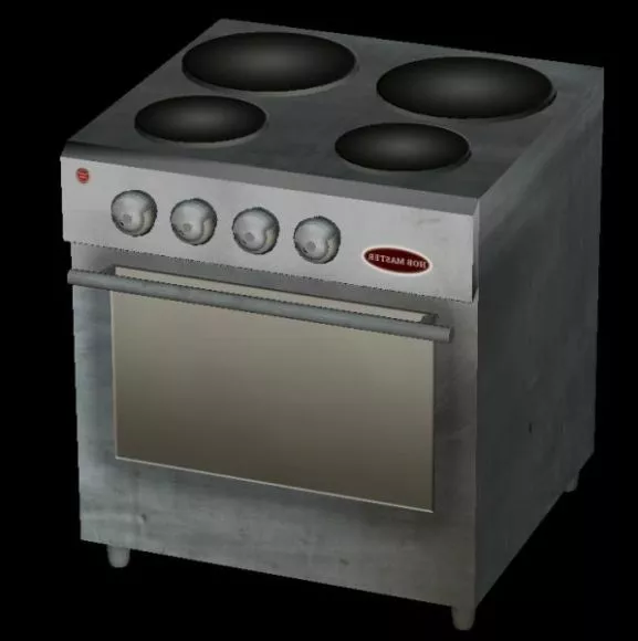 Smeg Oven Panel 3d model