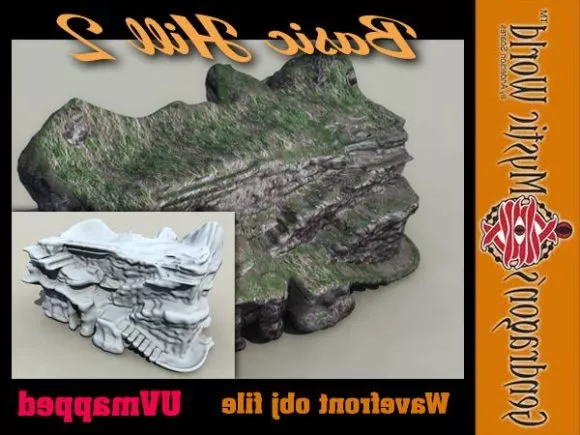 Terrain Landscape Mountain 3d model