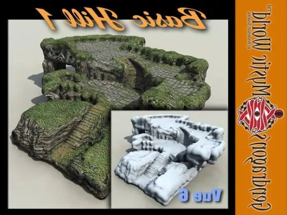 Mountain Landscape 1 3d model