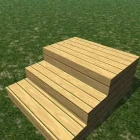 Step Deck Stairs 3d model