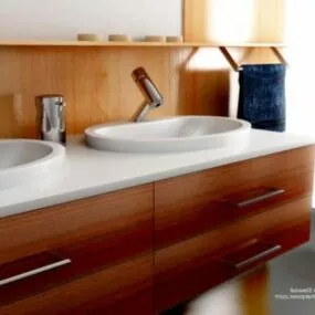 Bathroom Sanitary With Sink 3d model