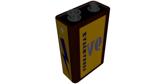 Electric Battery Block 3d model Electric Battery Block 3d model