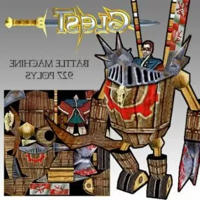 Medieval Robot Battle Machine 3d model
