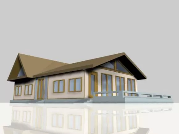 Dome Structure Building 3d model