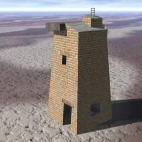 Beacon Watch Tower 3d model
