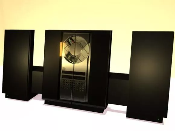 Beosound Speaker System 3d model Beosound Speaker System 3d model