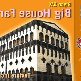 Antique Big House 3d model