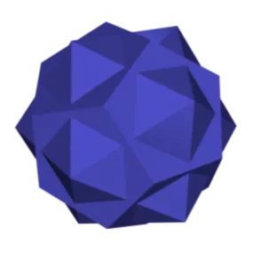 Bitagon Shape Decoration 3d model