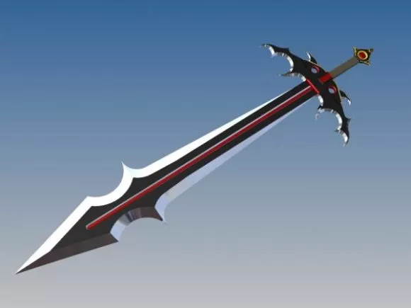 Excalibur Sword 3d model