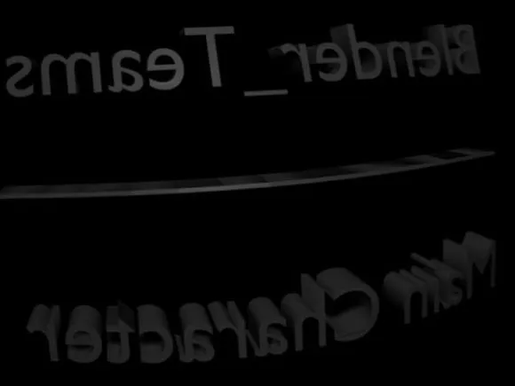 Two Photo Circle Lines In Rectangle Frame 3d model