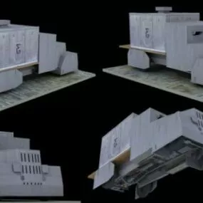 Pamplona House Building 3d model