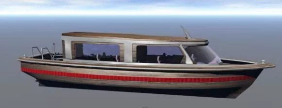 Speed Boat Traveling Vehicle 3d model Speed Boat Traveling Vehicle 3d model