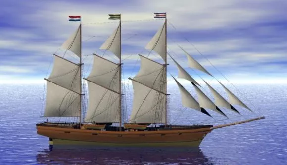 Medieval Ancient Ship 3d model