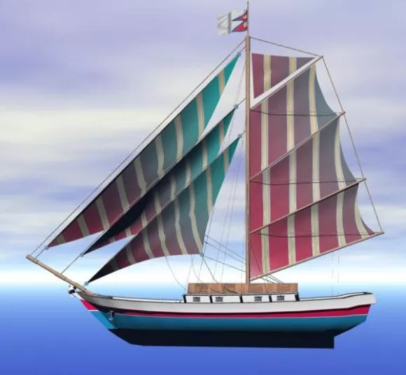 Speed Boat Traveling Vehicle 3d model