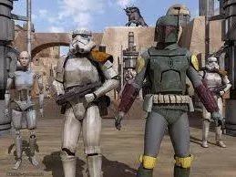 Boba Fett Star Wars Warrior Character 3d model