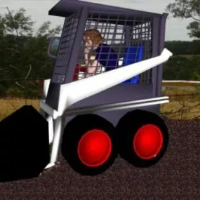 Lift Truck Vehicle 3d model