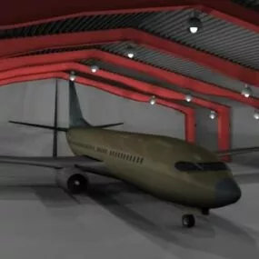 Boeing 737 800 Airplane Transport 3d model