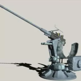 Army Cannon Weapon 3d model