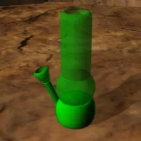 Water Pot Vase Decoration 3d model