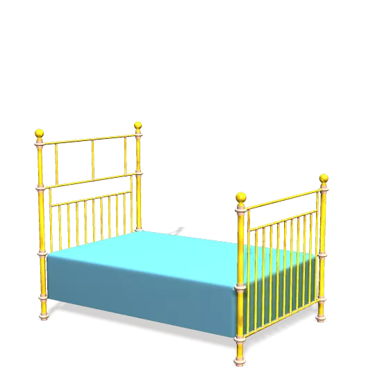 Bedroom With Cabinet Bed 3d model